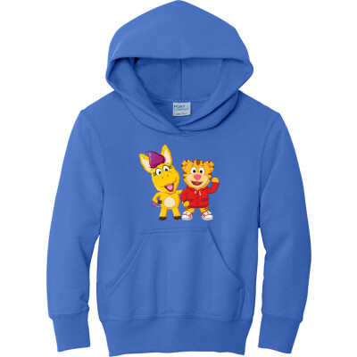 Donkey Hodie and Daniel Tiger Youth Fleece Hooded Sweatshirt