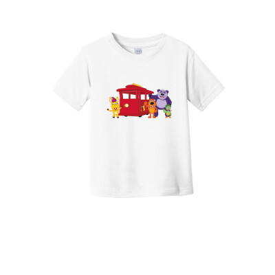 Donkey Hodie and Friends w/ Trolley Toddler T-Shirt