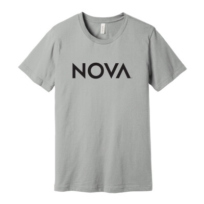NOVA Black Logo Adult T-shirt