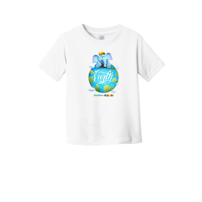 Bubbles & Friends Earth Day Planet Toddler T-Shirt