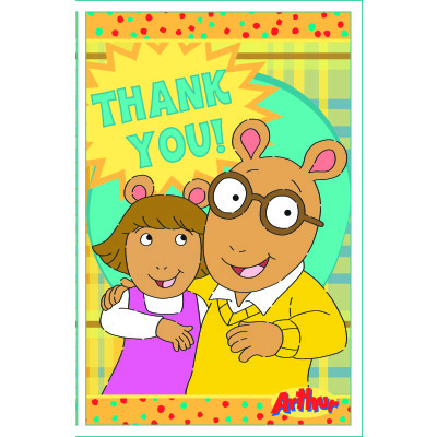 Arthur "Thank You" Greeting Card