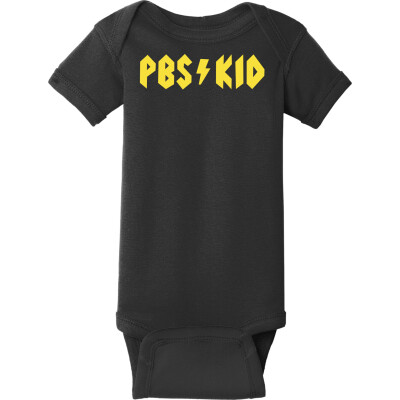 PBS KIDS Bolt Infant Short Sleeve Baby Rib Bodysuit