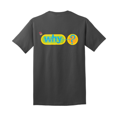 Sid the Science Kid - Question Mark Adult Unisex T-Shirt - Front and Back Design