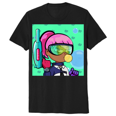 Bubble Gun Gang #1299 Organic Cotton Tee GnarFather