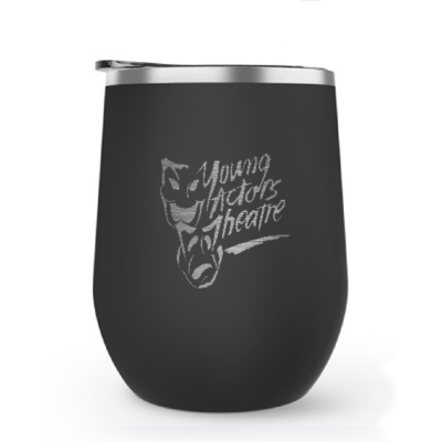 12oz Laser Engraved Wine Tumbler