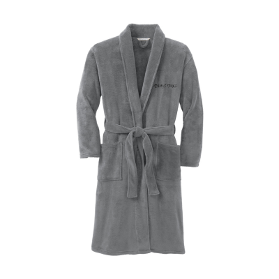 Always Tired Embroidered Port Authority® Plush Microfleece Shawl Collar Robe or Similar