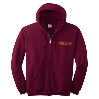 Pinball - Women's Full-Zip Hooded Sweatshirt