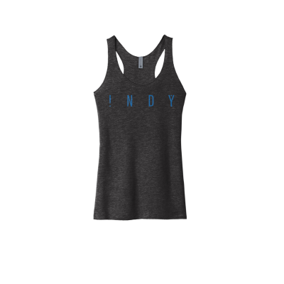 INDY Women's Tri-Blend Fitted Tank