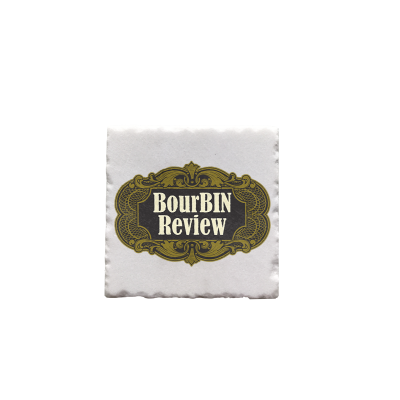 BourBIN Review Coaster