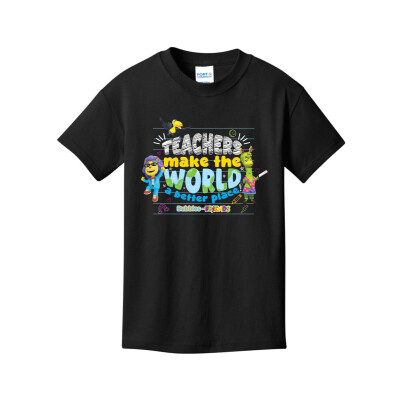 Bubbles & Friends Teacher Appreciation World Children's T-shirt