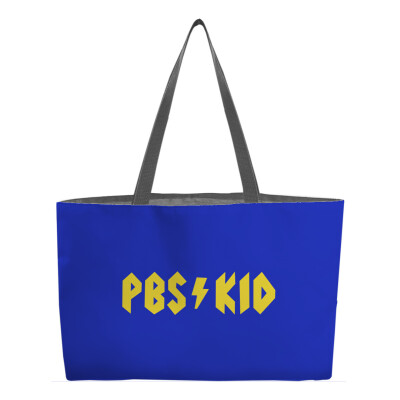 PBS KIDS Bolt Weekender Tote - All-Over Print - Woven Handle - 24" x 13"