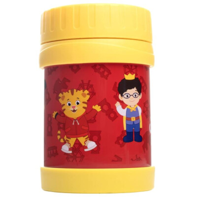 Daniel Tiger Yellow Food Jar with Yellow Lid