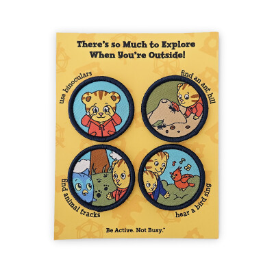 Daniel Tiger's Neighborhood Explore Outside Patches