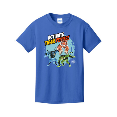 Activate Tiger Power Kids T-Shirt