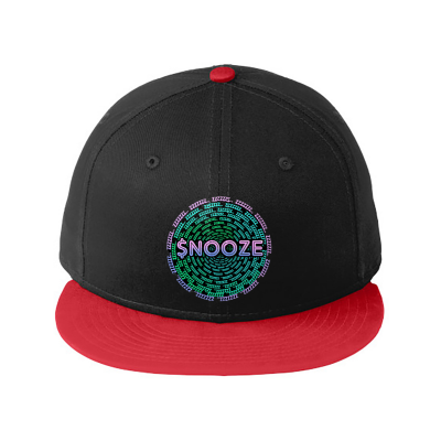 $SNOOZE Embroidered New Era Flat Bill Snapback Cap or Similar