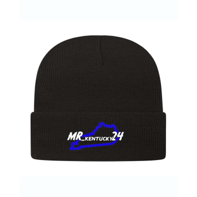 MR KY Embroidered Knit Beanie