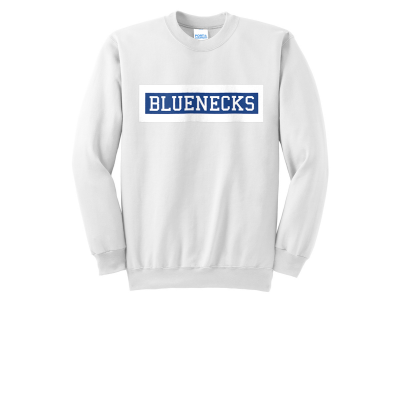 Bluenecks (White Border) Crewneck Cati Citi "Bluenecks" Kollection