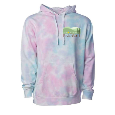 Embroidered Unisex Midweight Tie-Dyed Hooded Sweatshirt or Similar