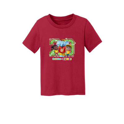Bubbles and Friends - Varsity Collection Team Toddler T-Shirt