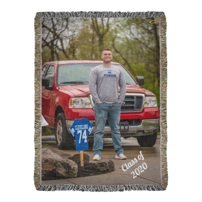 Woven Blankets - (52" x 37")