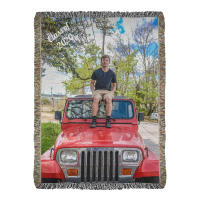 Woven Blankets - (52" x 37")