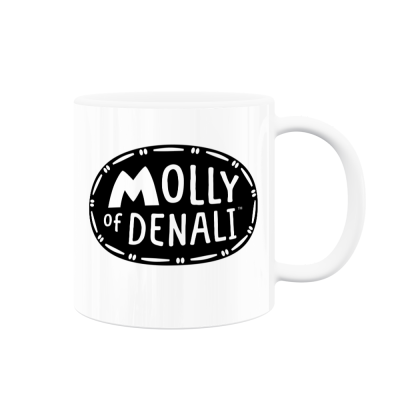MOLLY OF DENALI B&W Logo Mug
