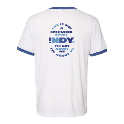 Bobby's Motto  Unisex Vintage Front/Back Design Jersey Keeper Ringer Tee