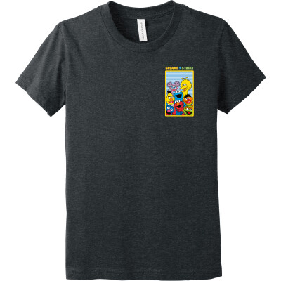 Sesame Squad Youth Heather Short Sleeve Tee