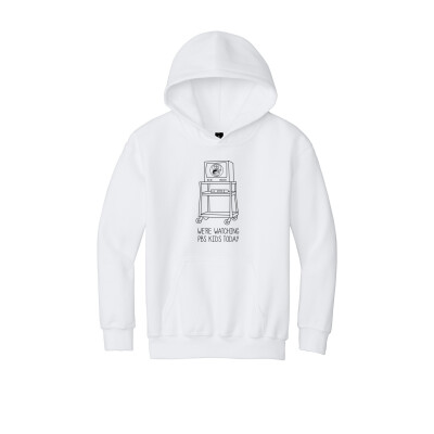 "Watching PBS KIDS" Gildan - Youth Heavy Blend Hooded Sweatshirt. 18500B