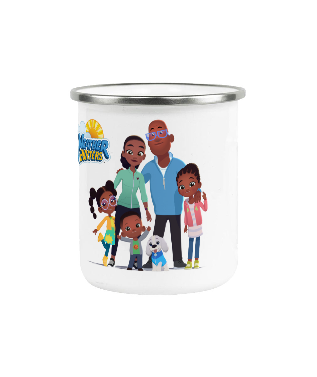12 oz Weather Hunters Family Enamel Cup